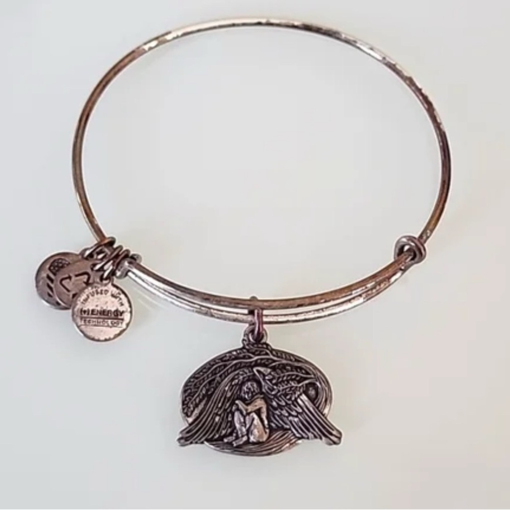 Alex and Ani guardian of
healing Angel Charm Bangle Bracelet